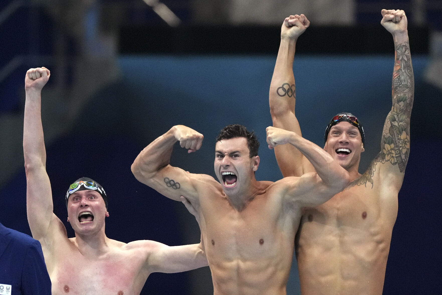 APTOPIX Tokyo Olympics Swimming